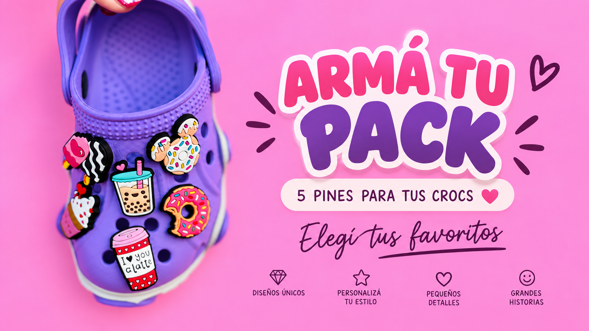 ✨ Pines para Crocs